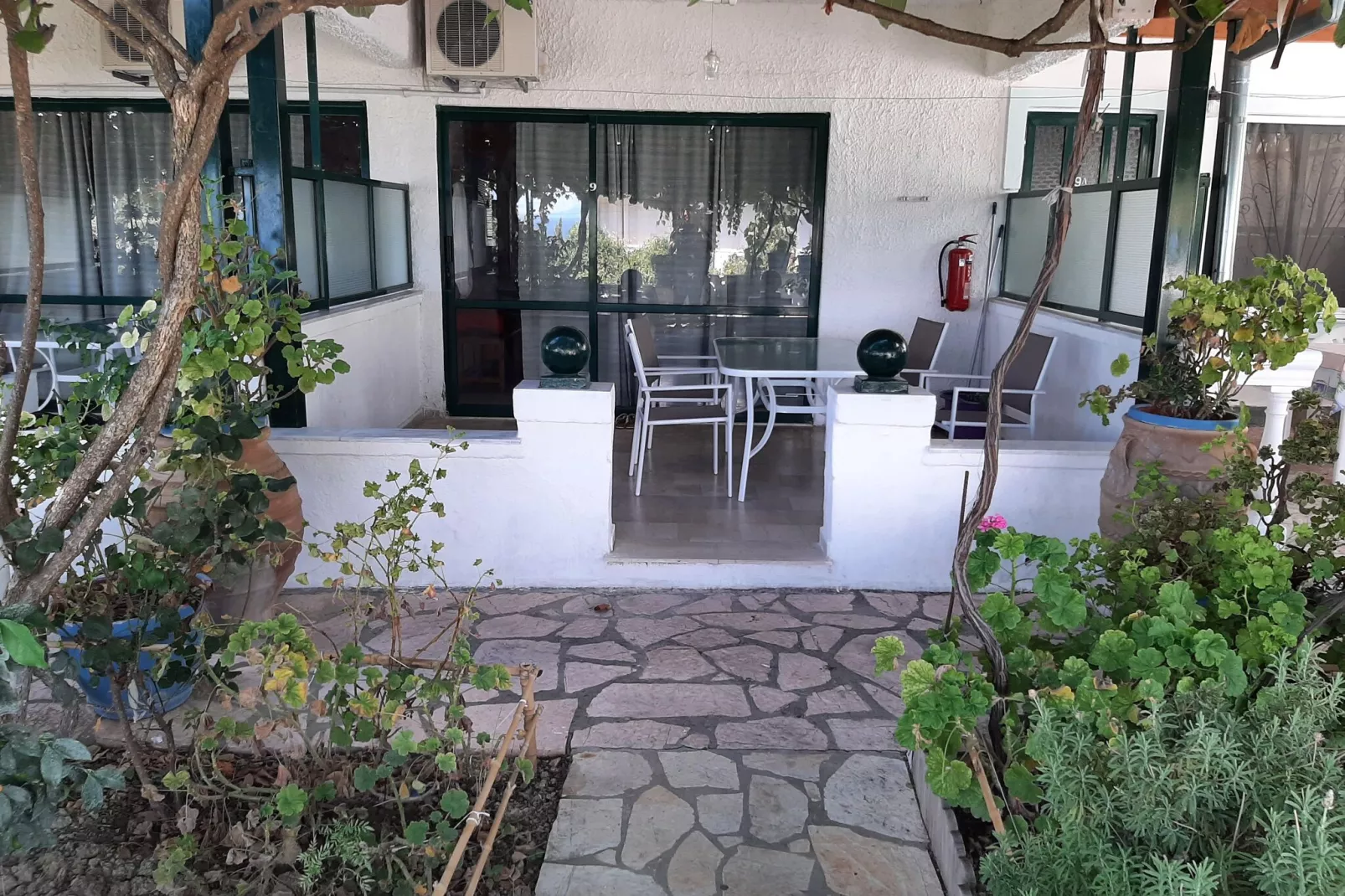 	Andromaches Apartments Apartment B-Terrace balcony