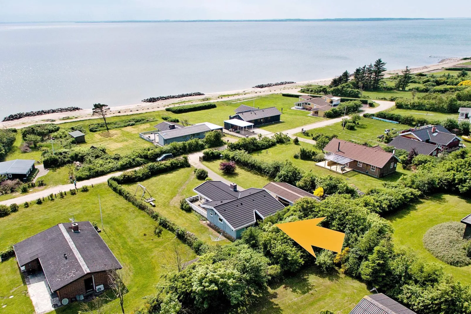 6 person holiday home in Spøttrup-By Traum-Water view