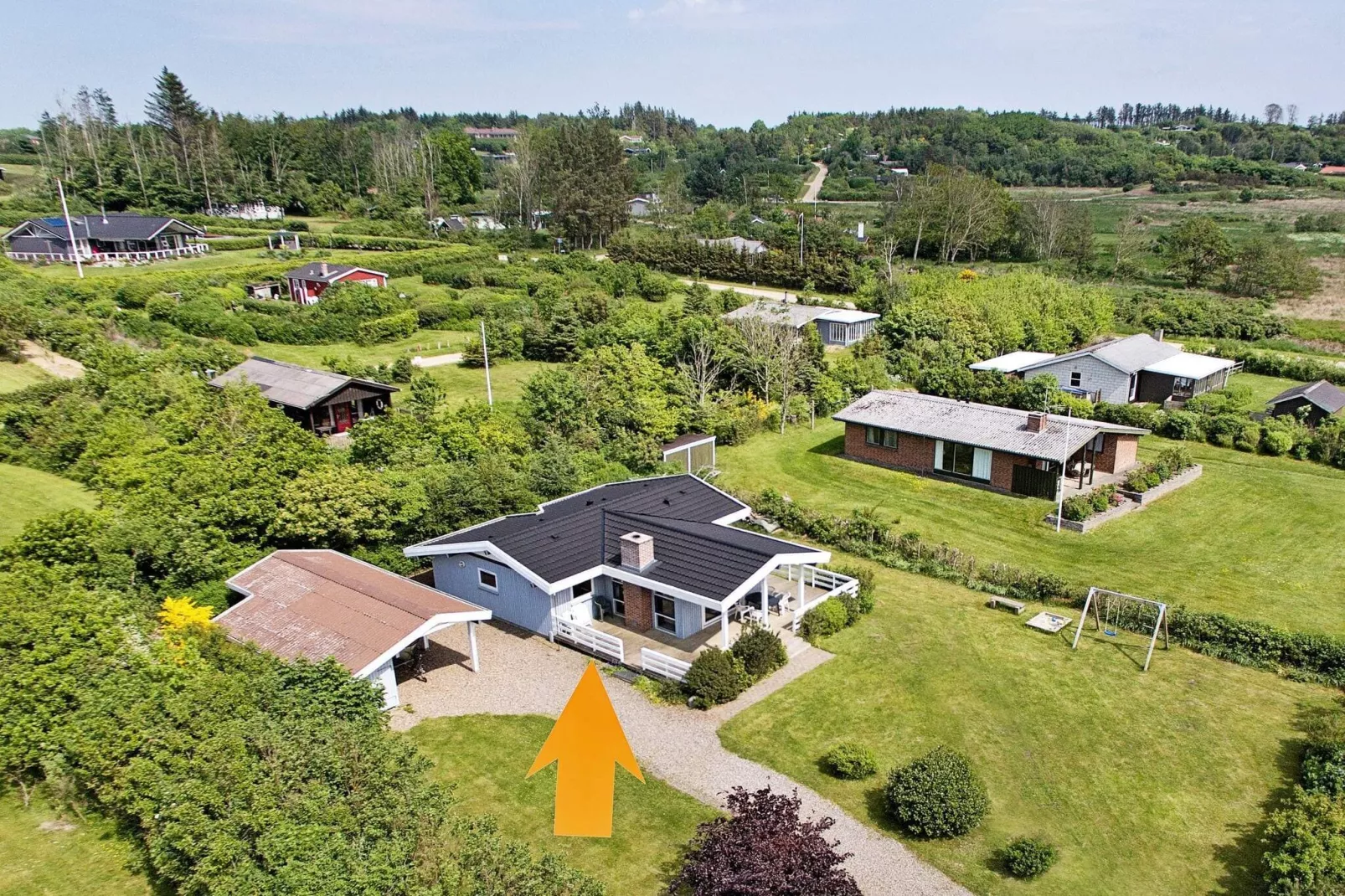 Maison de vacances pour 6 a Spøttrup-By Traum