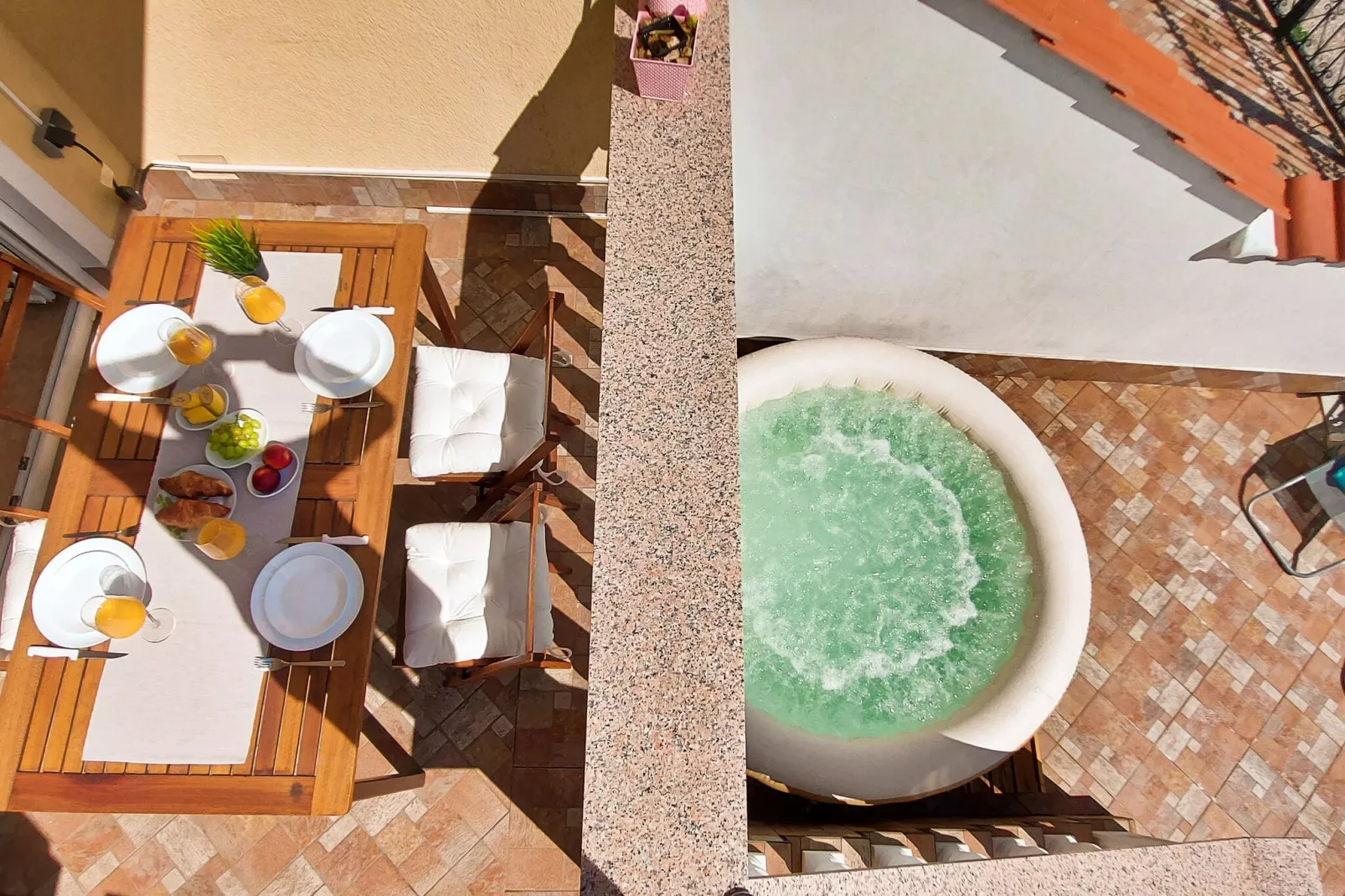 Blue Paradise Villa-Balcon-terrasse