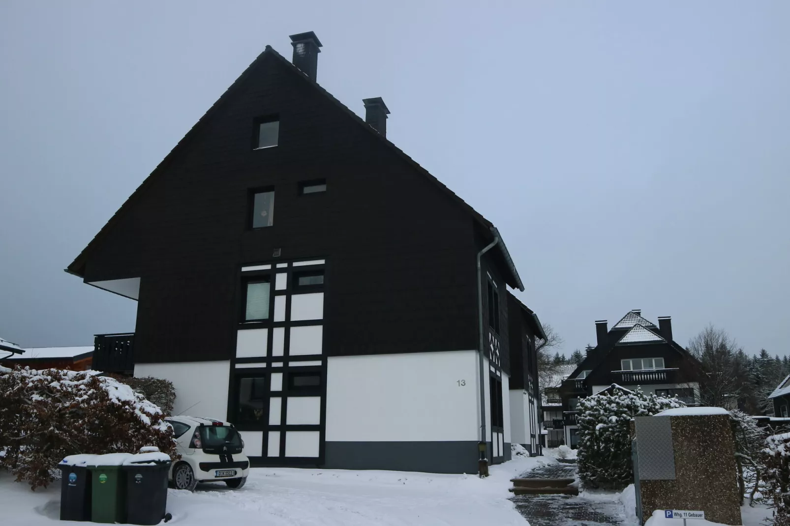 Huisje Winterberg "Olivia"-Exterior winter