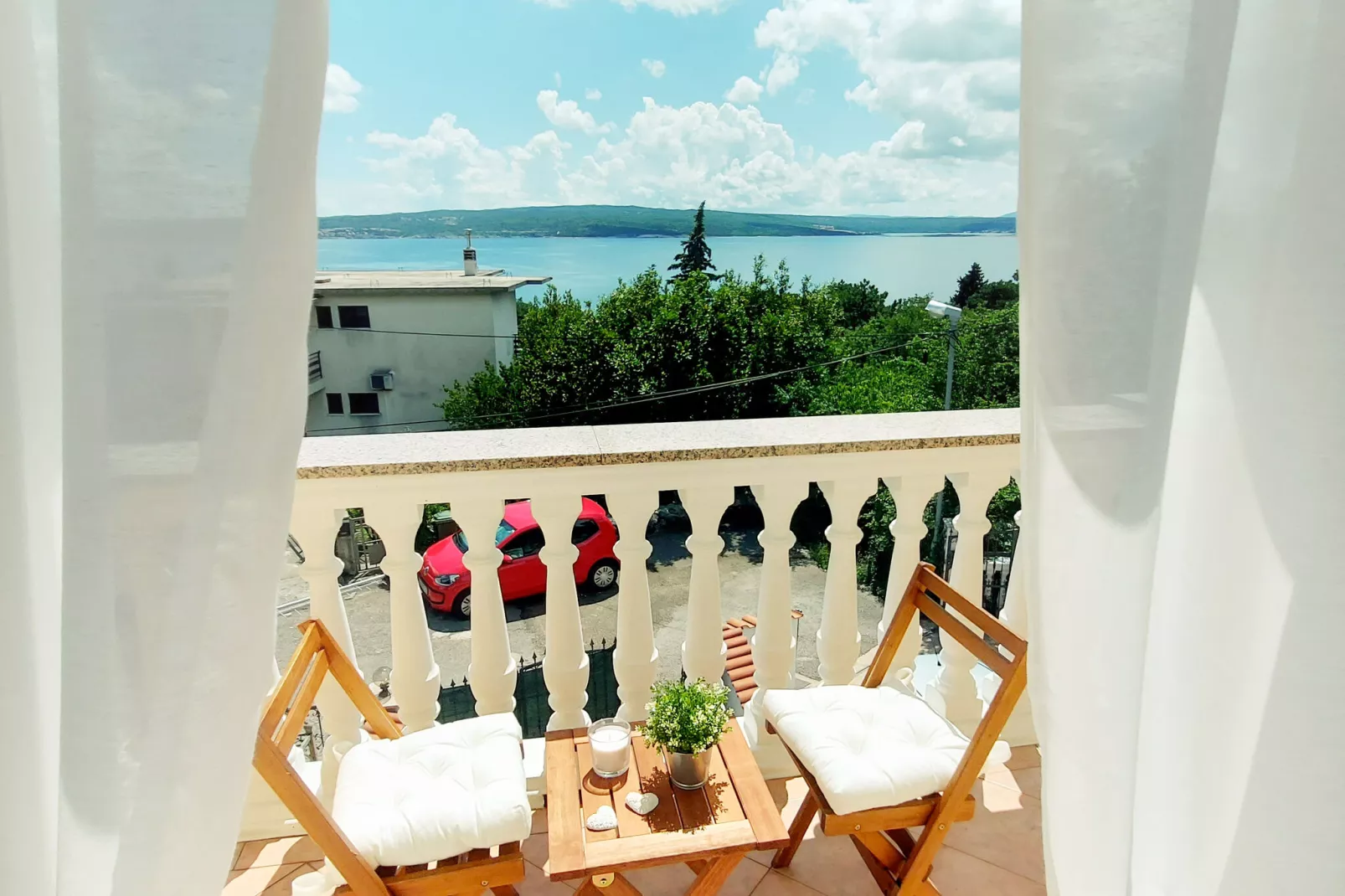 Blue Paradise Villa-Vue d'été