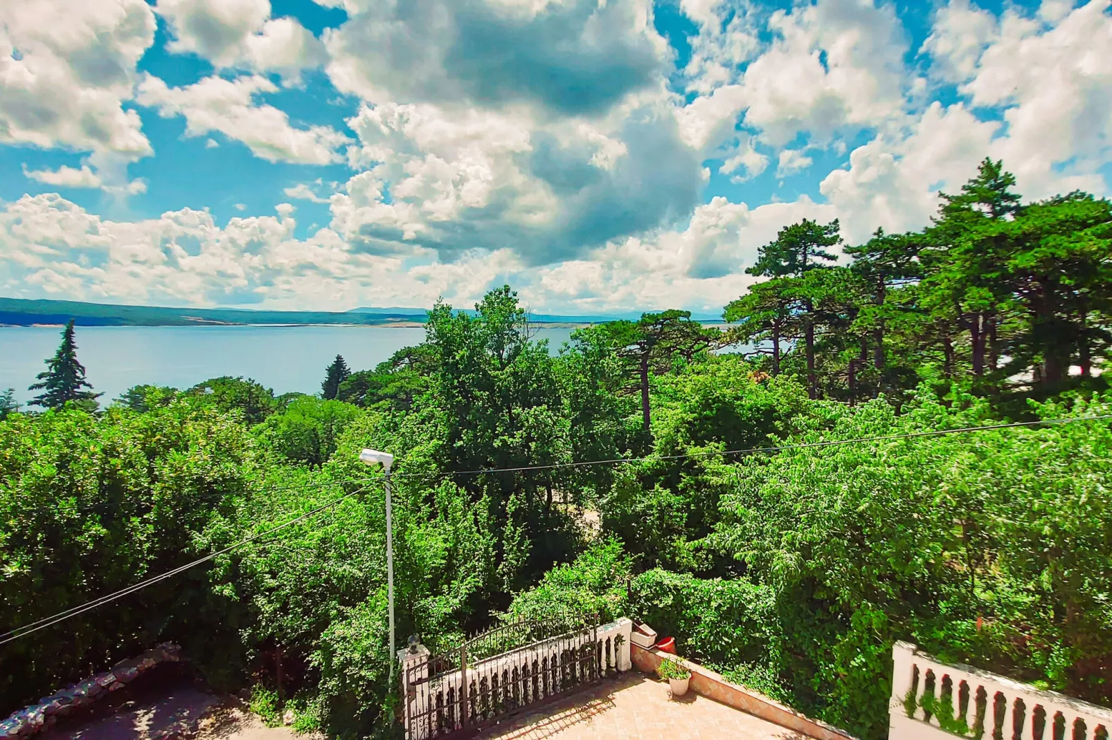 Blue Paradise Villa-Vue d'été