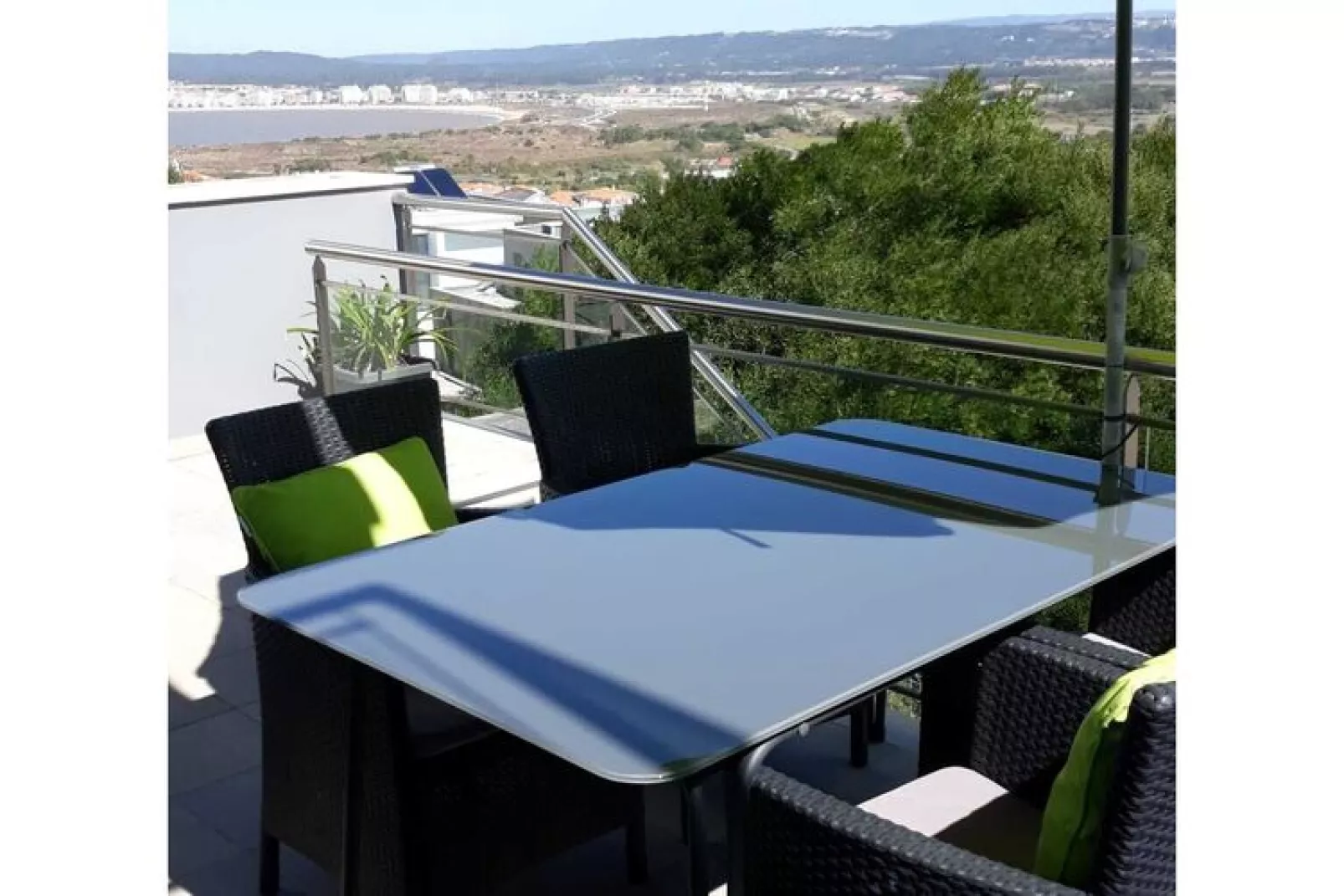 View on the Bay-Terrace balcony