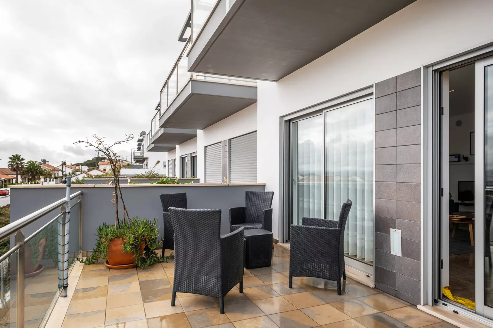 View on the Bay-Terrace balcony