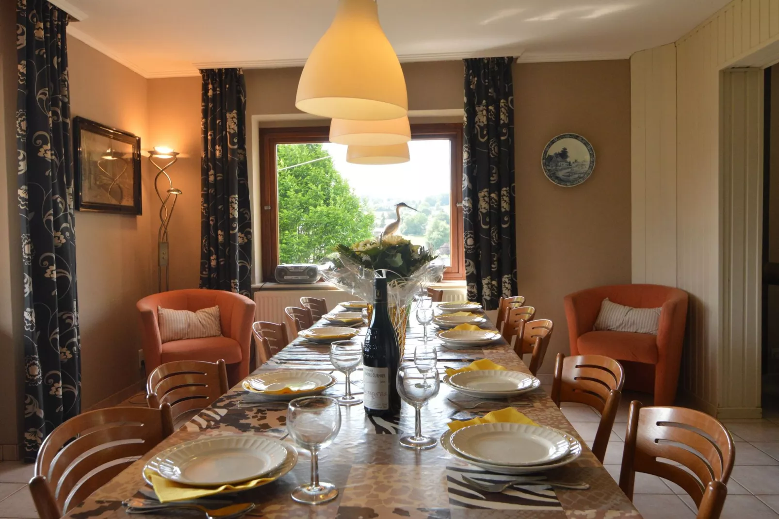 La Meulière-Dining room