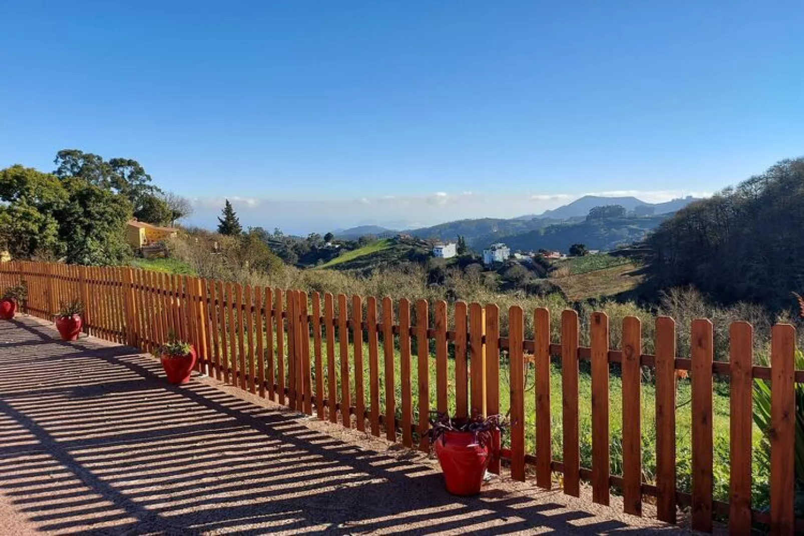 Finca Naturacanaria - Casa Las Dalias-Aussicht Sommer