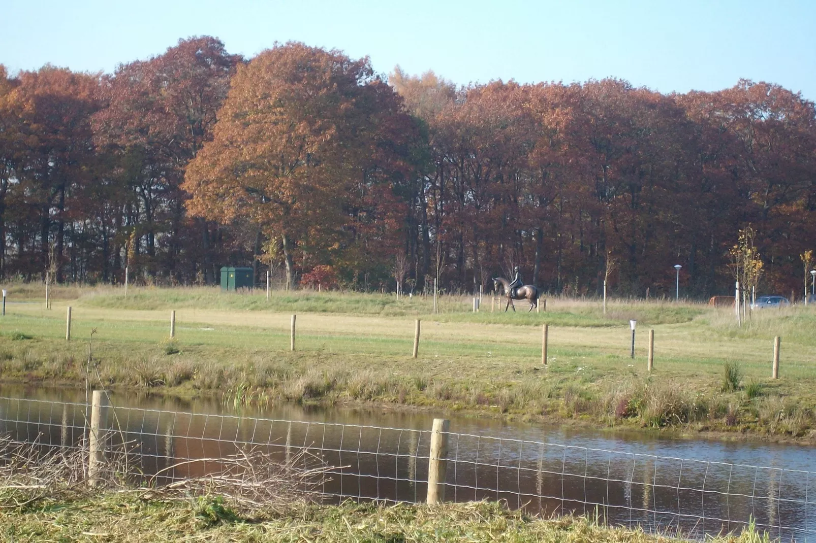 Vakantiepark Horsetellerie 1-Garten Winter