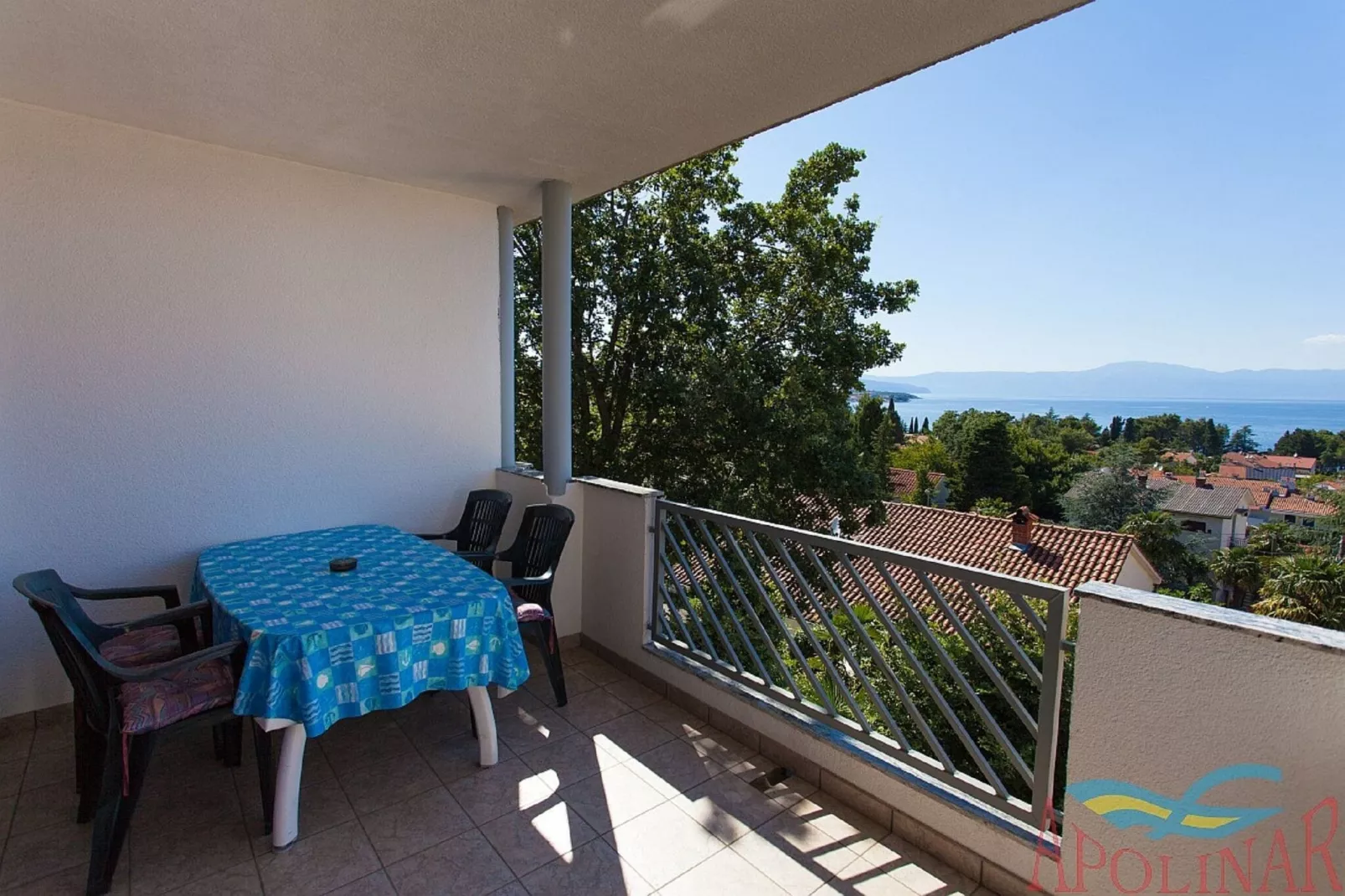 Apartment Kristina-Terrassenbalkon