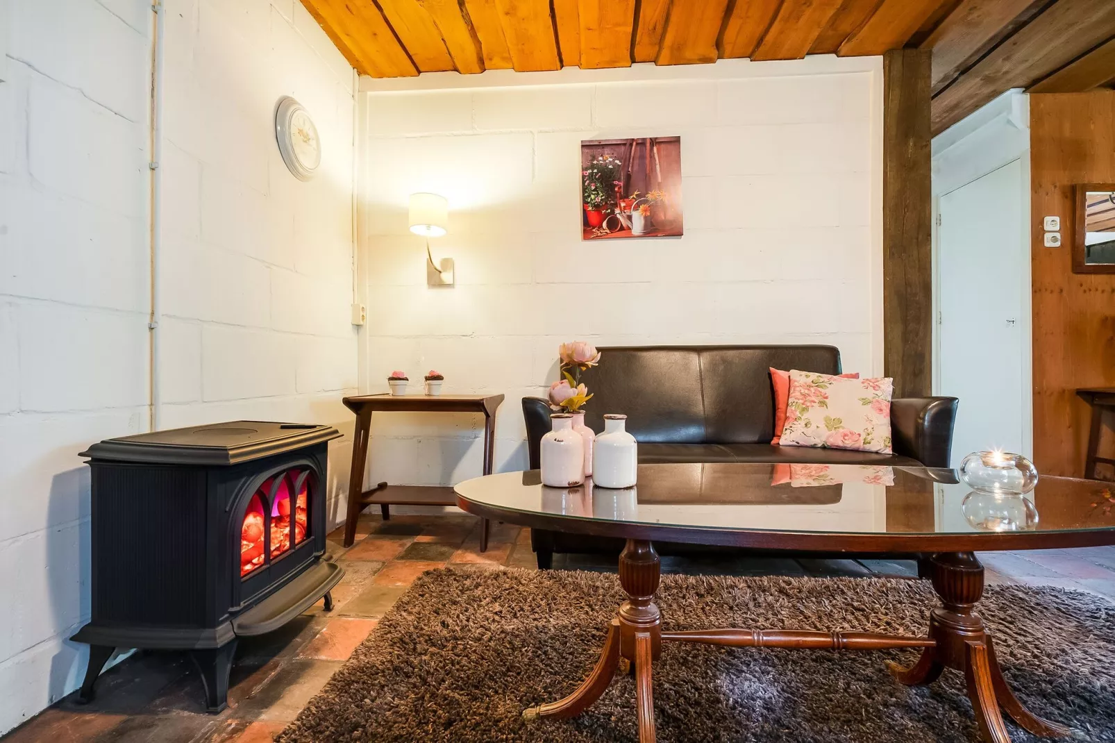 Het Boshuisje-Living room