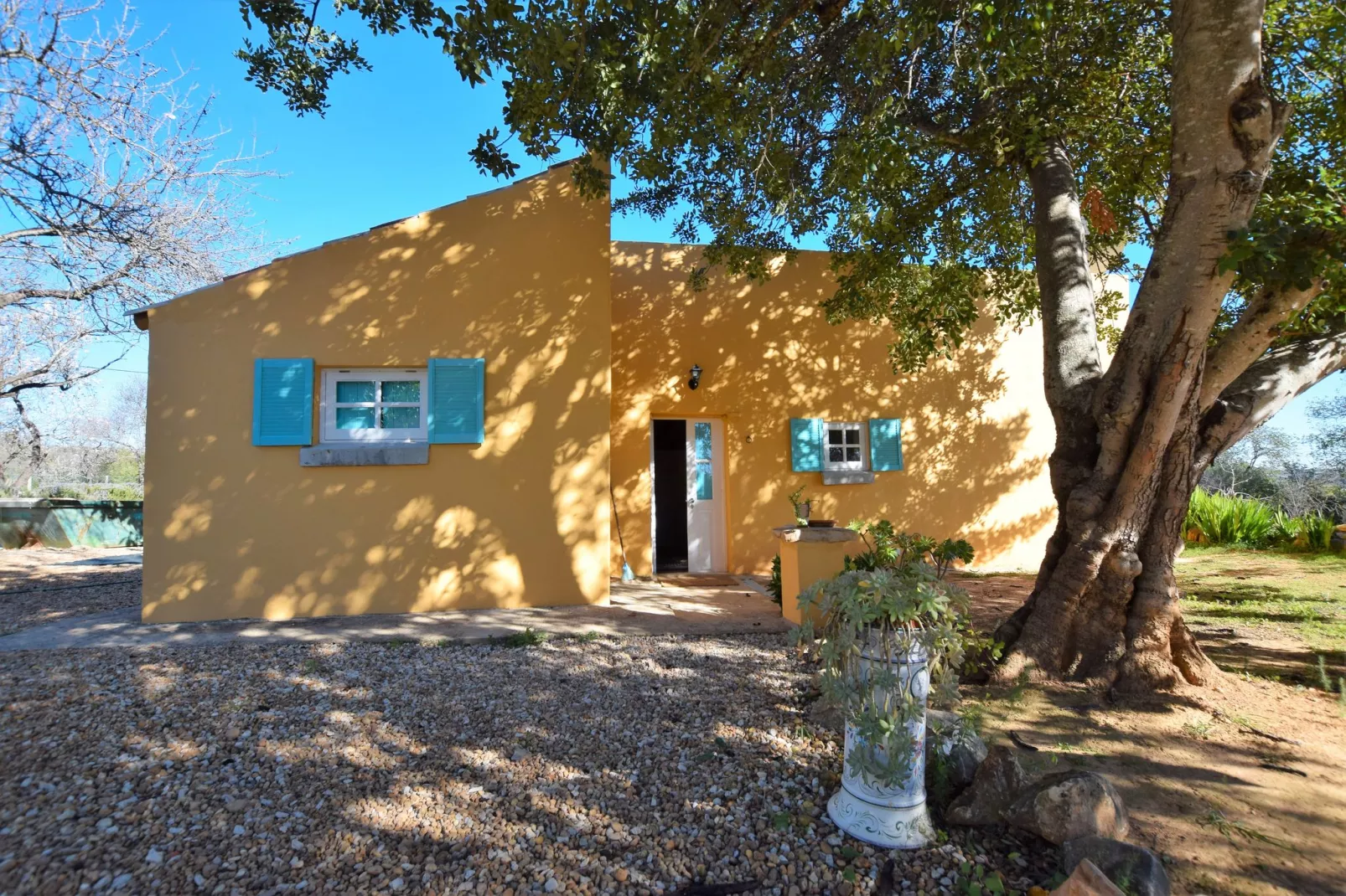 Casa Amarela-Außenbereich Winter