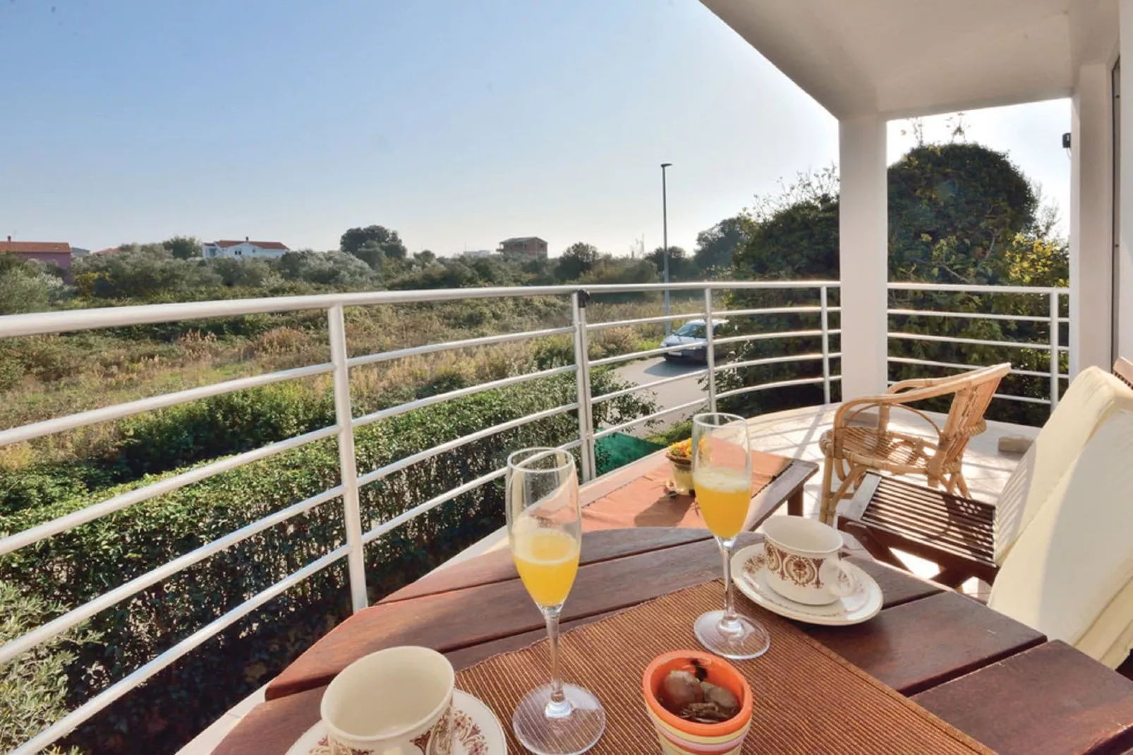 Holiday home Marija-Terrace balcony