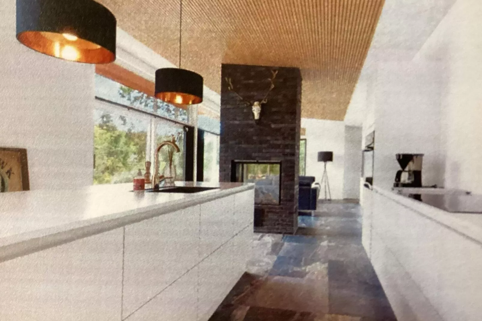 8 Personen Ferienhaus in Knebel-By Traum-Innenbereich