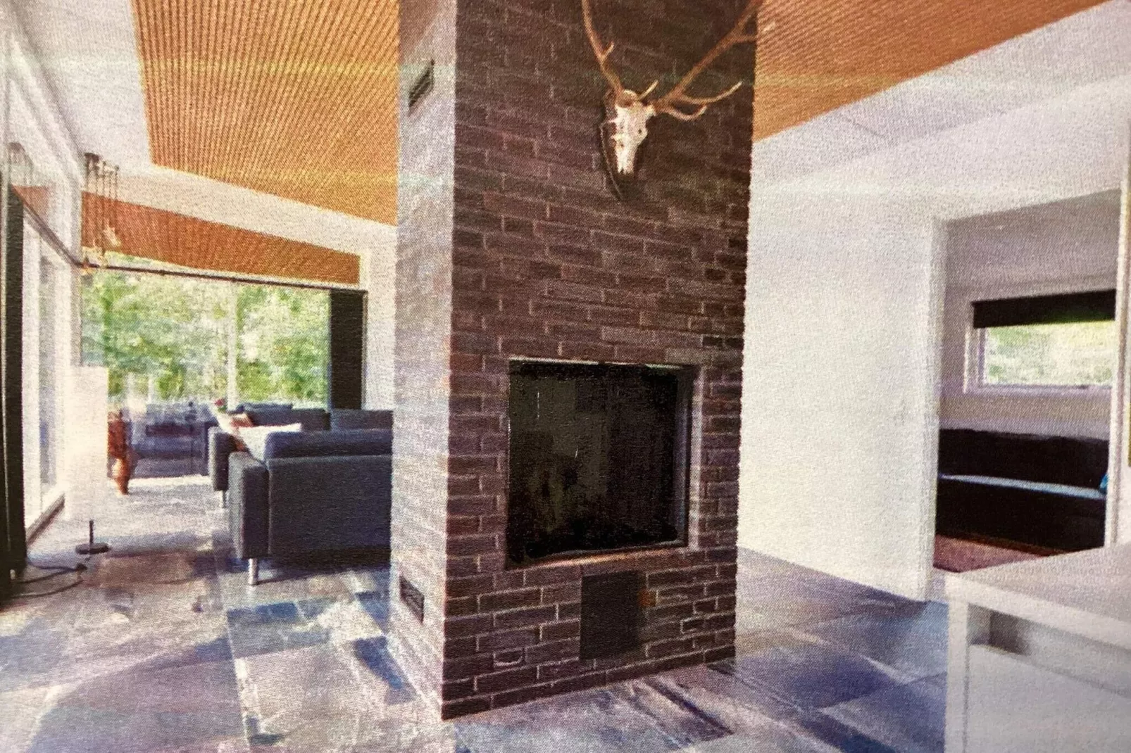 8 Personen Ferienhaus in Knebel-By Traum-Innenbereich
