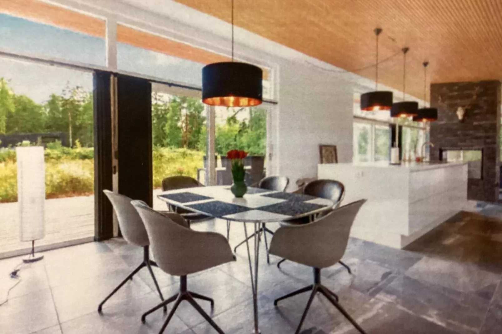 8 Personen Ferienhaus in Knebel-By Traum-Innenbereich
