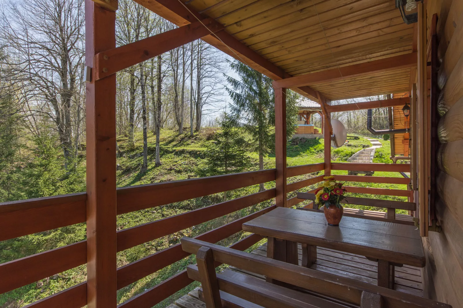 Holiday Houses Silvano-Terrassenbalkon