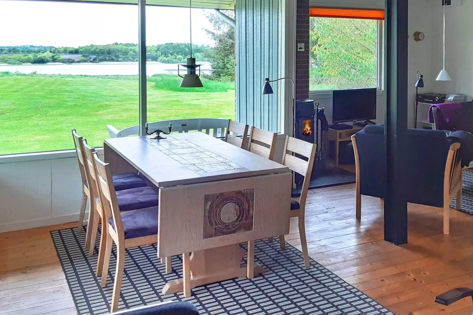 10 Personen Ferienhaus in Højslev-By Traum-Wasserblick