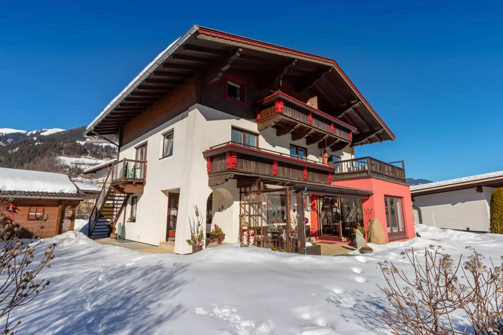 Ferienwohnung Nindl-Exterior winter