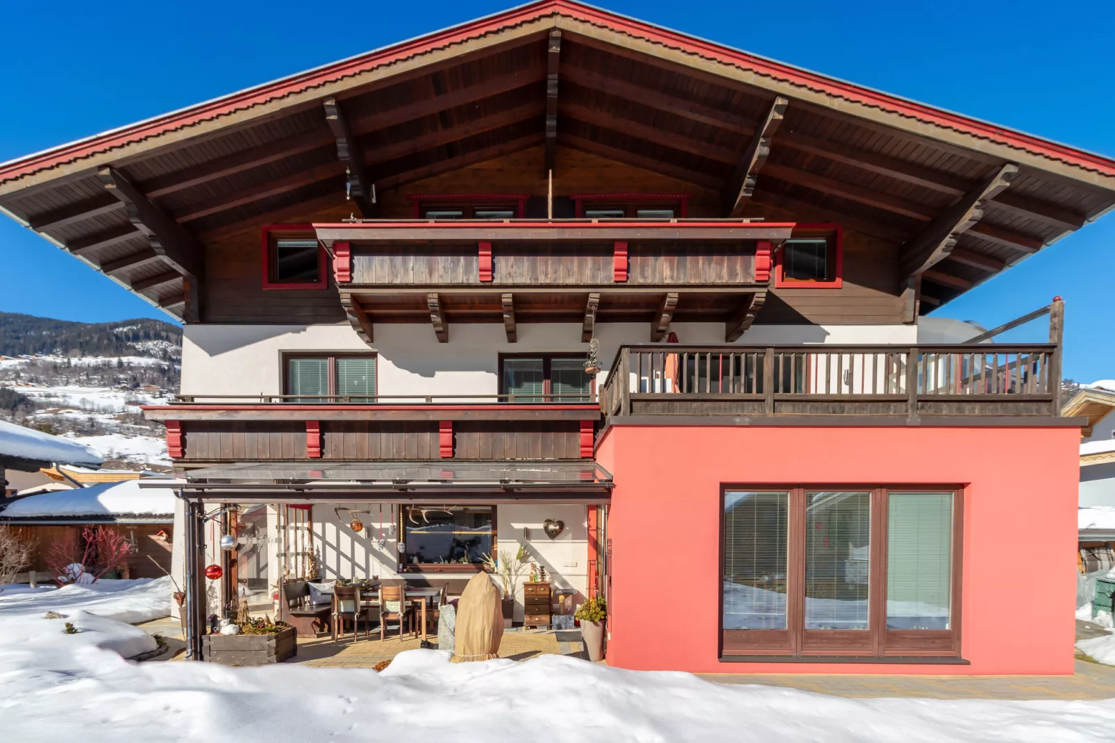 Ferienwohnung Nindl-Exterior winter