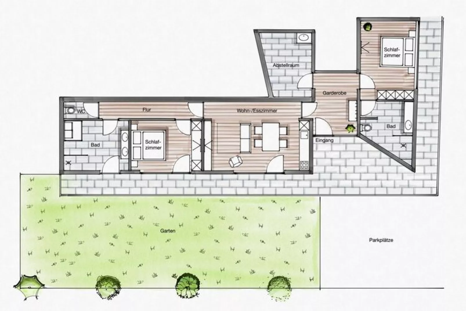Apartment Gidi und Lisl-Floor plan
