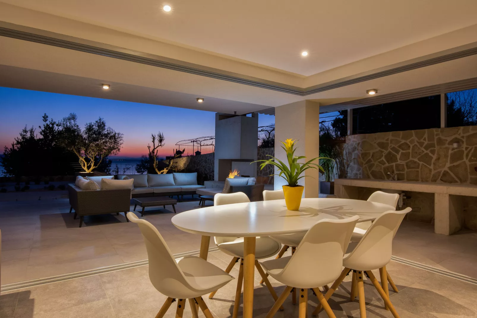 Villa Sime-Dining room