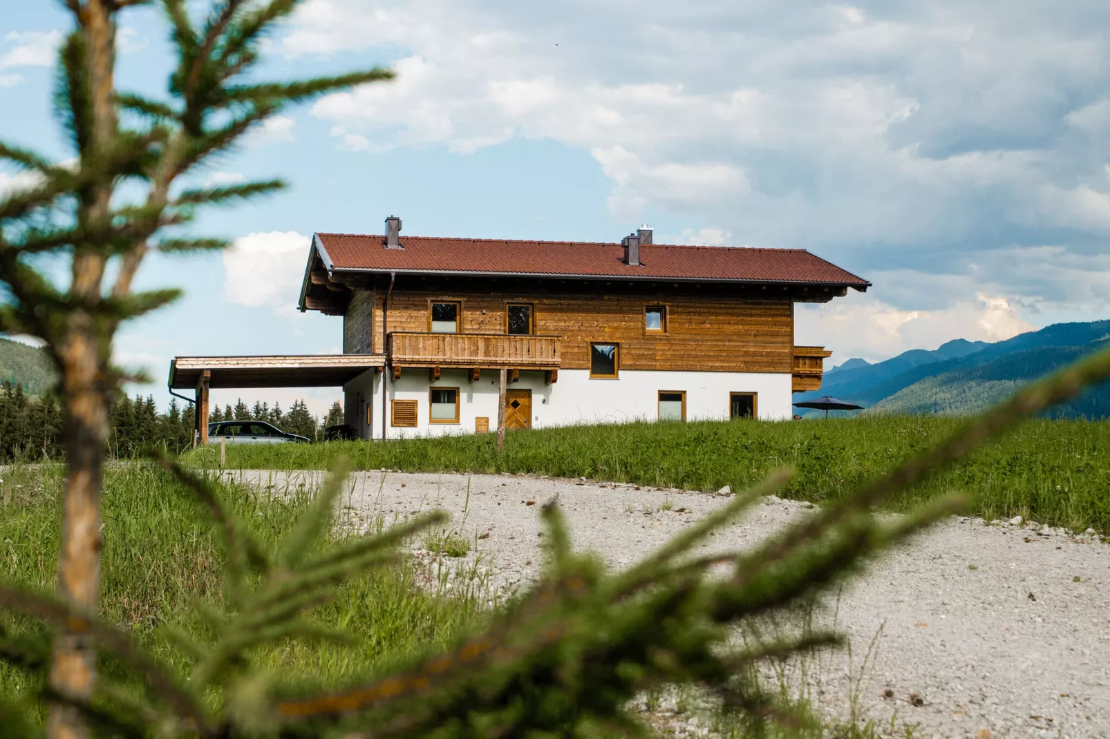 Chalet Freiblick-Exterior summer