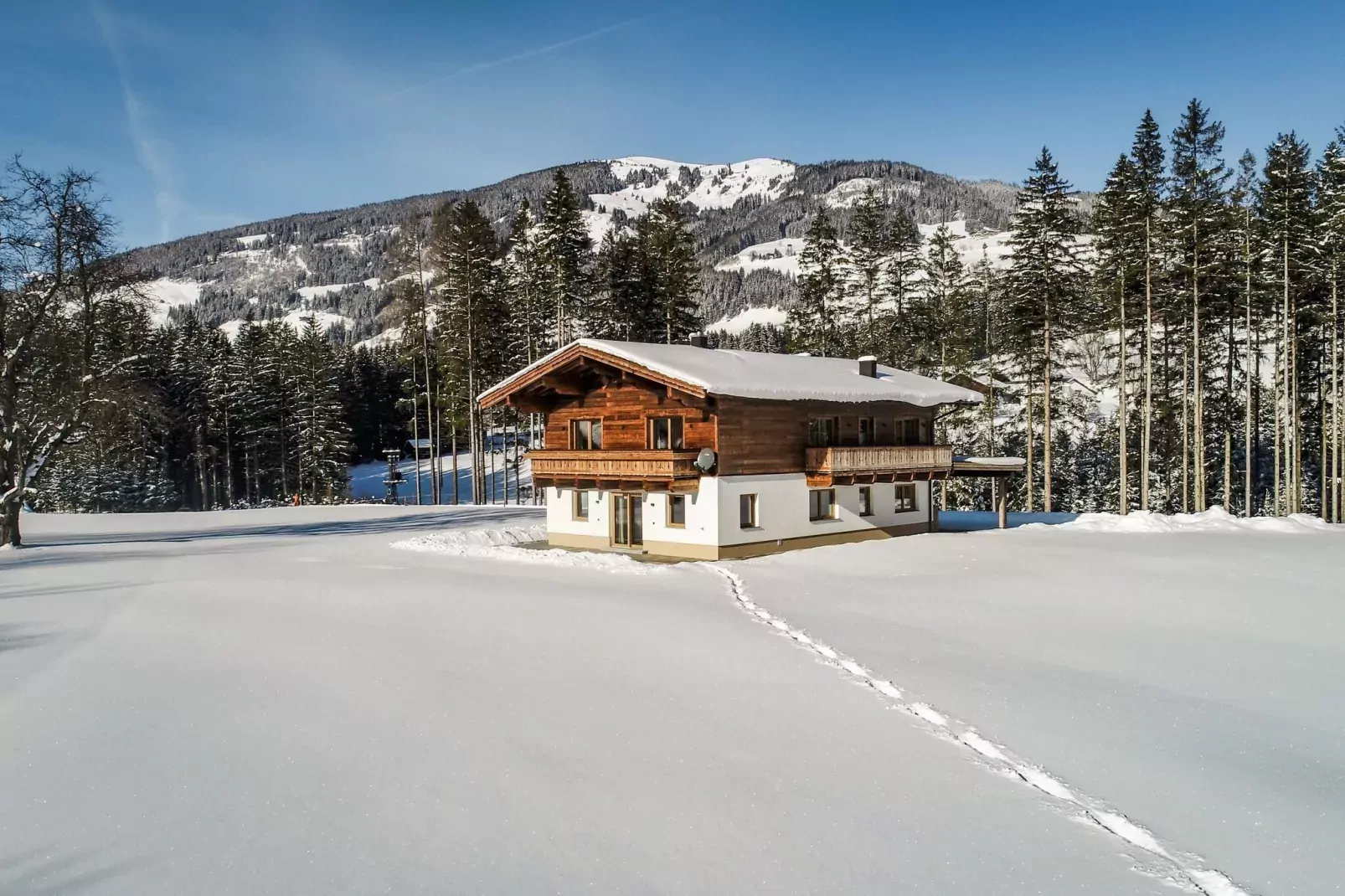 Chalet Freiblick-Exterior winter