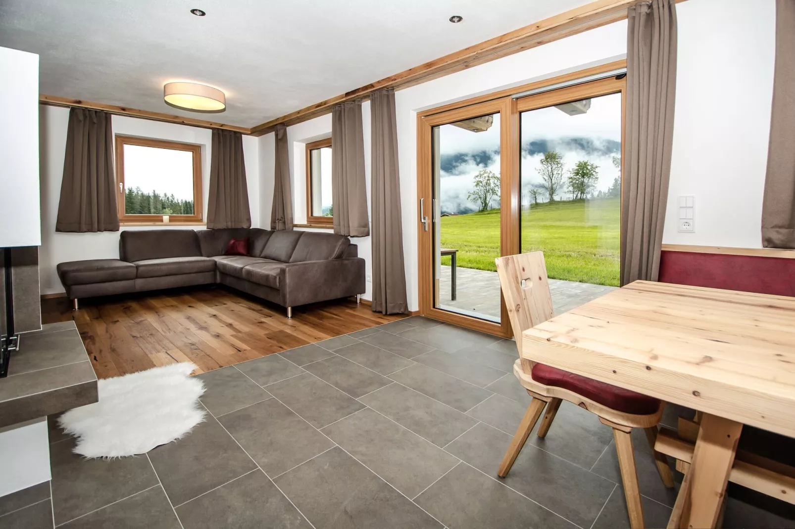 Chalet Freiblick-Living room