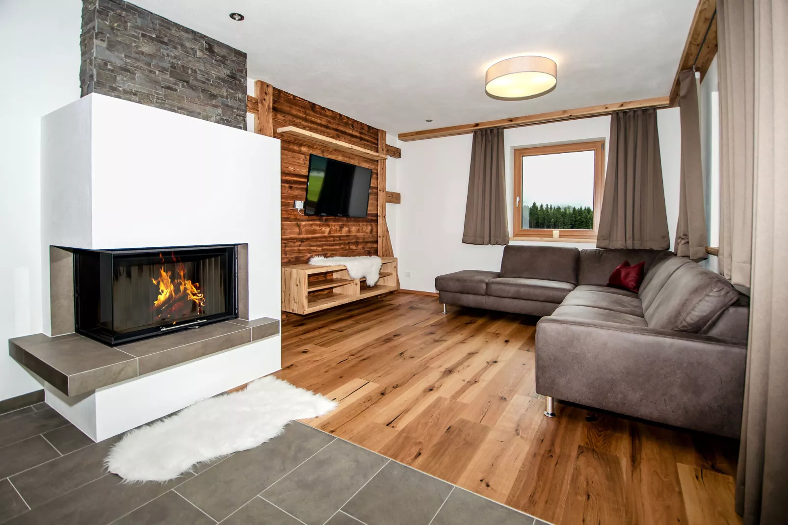Chalet Freiblick-Living room