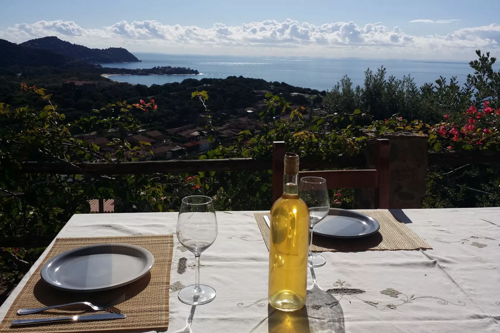 Villa del Mare Dipinto-View summer