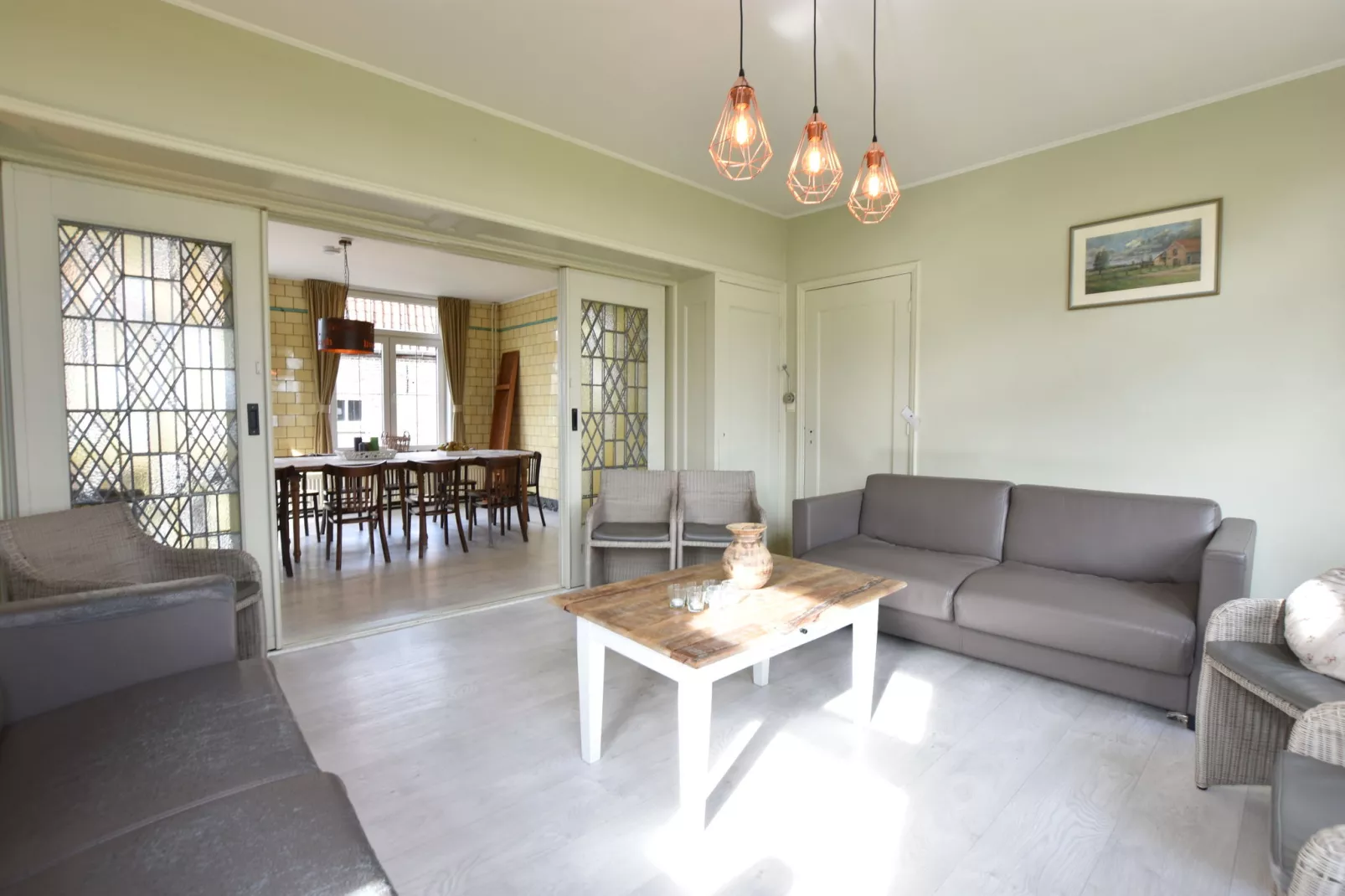 De Biezenpolder 't Groothuus-Wohnzimmer