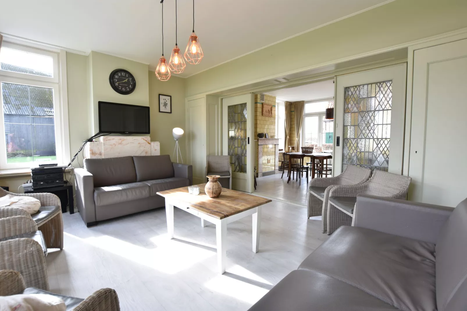 De Biezenpolder 't Groothuus-Wohnzimmer