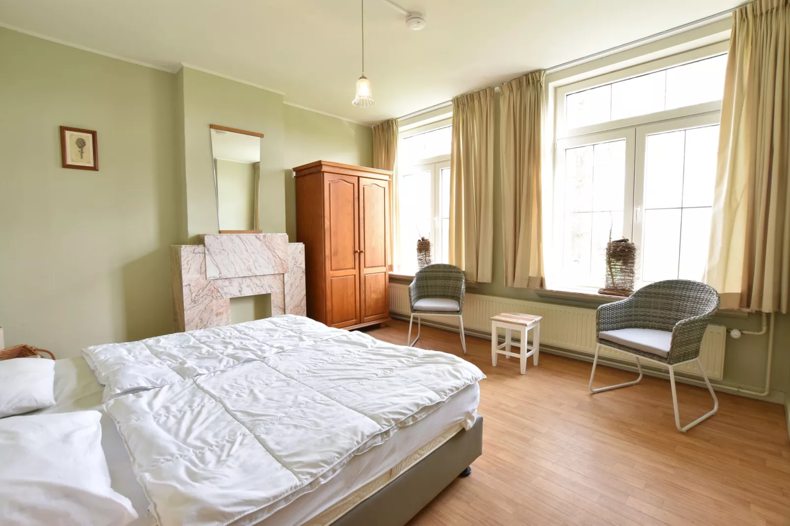 De Biezenpolder 't Groothuus-Schlafzimmer