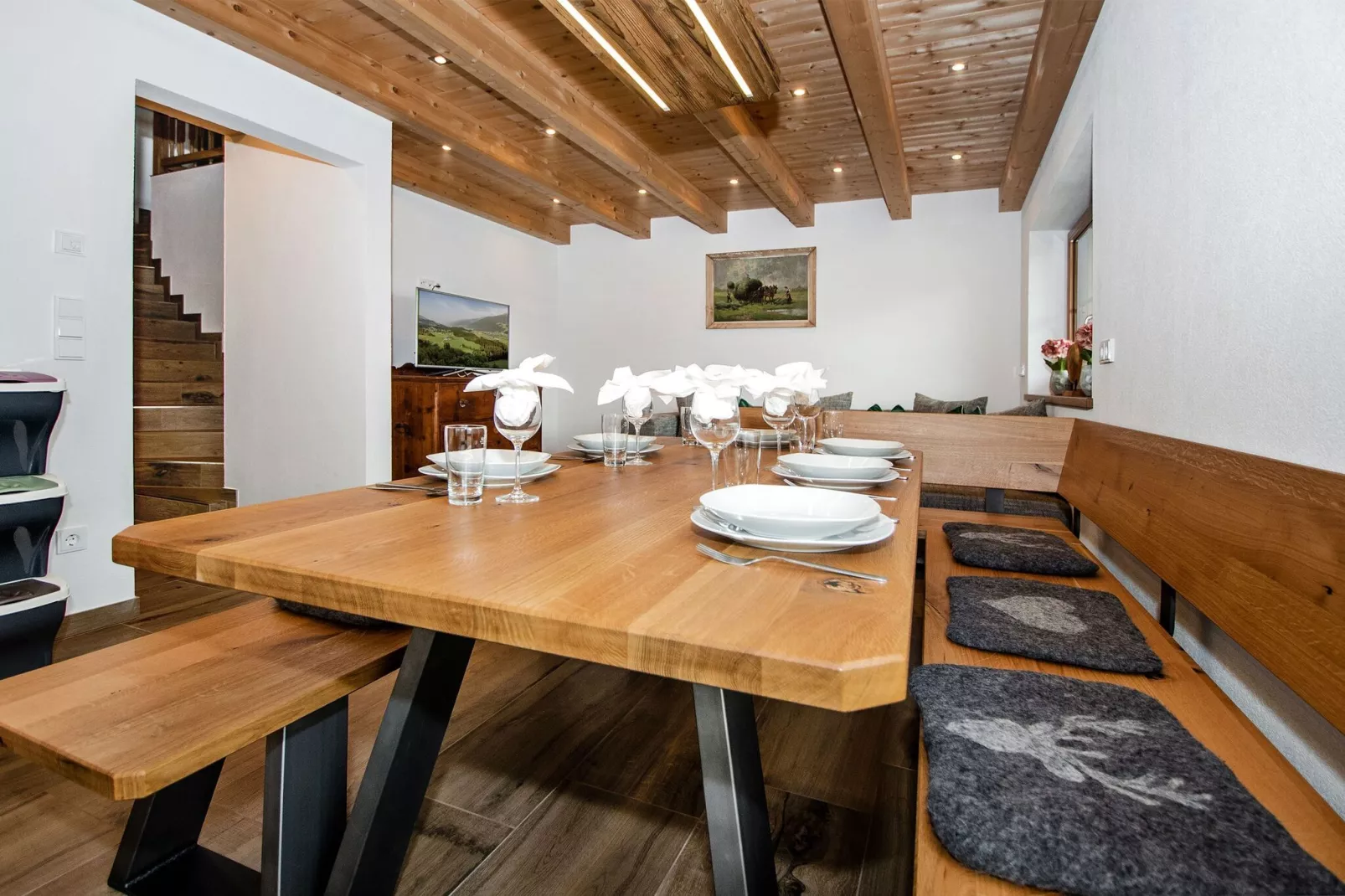 Käferhof Bramberg am Wildkogel-Dining room
