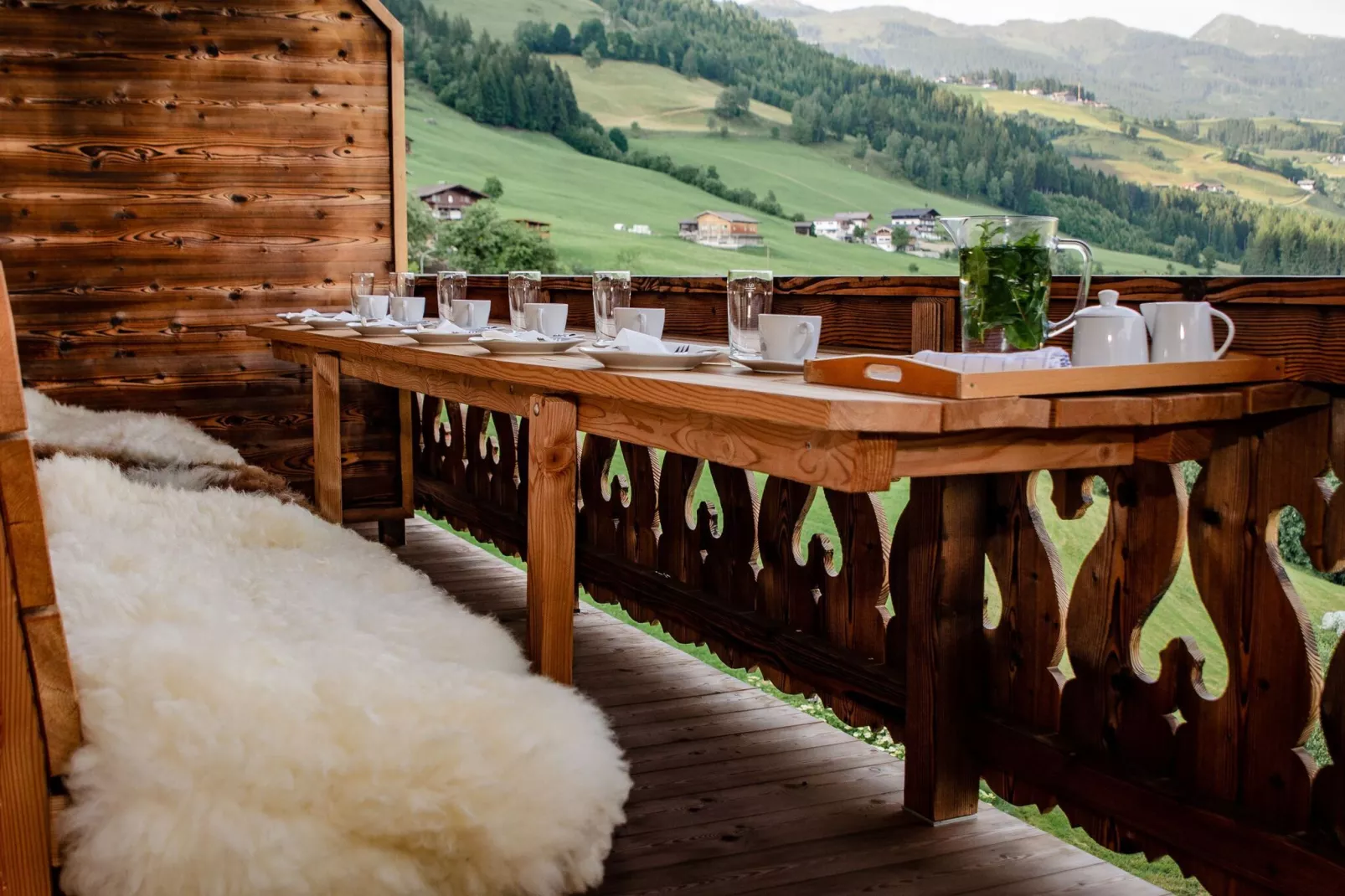 Käferhof Bramberg am Wildkogel-Terrace balcony