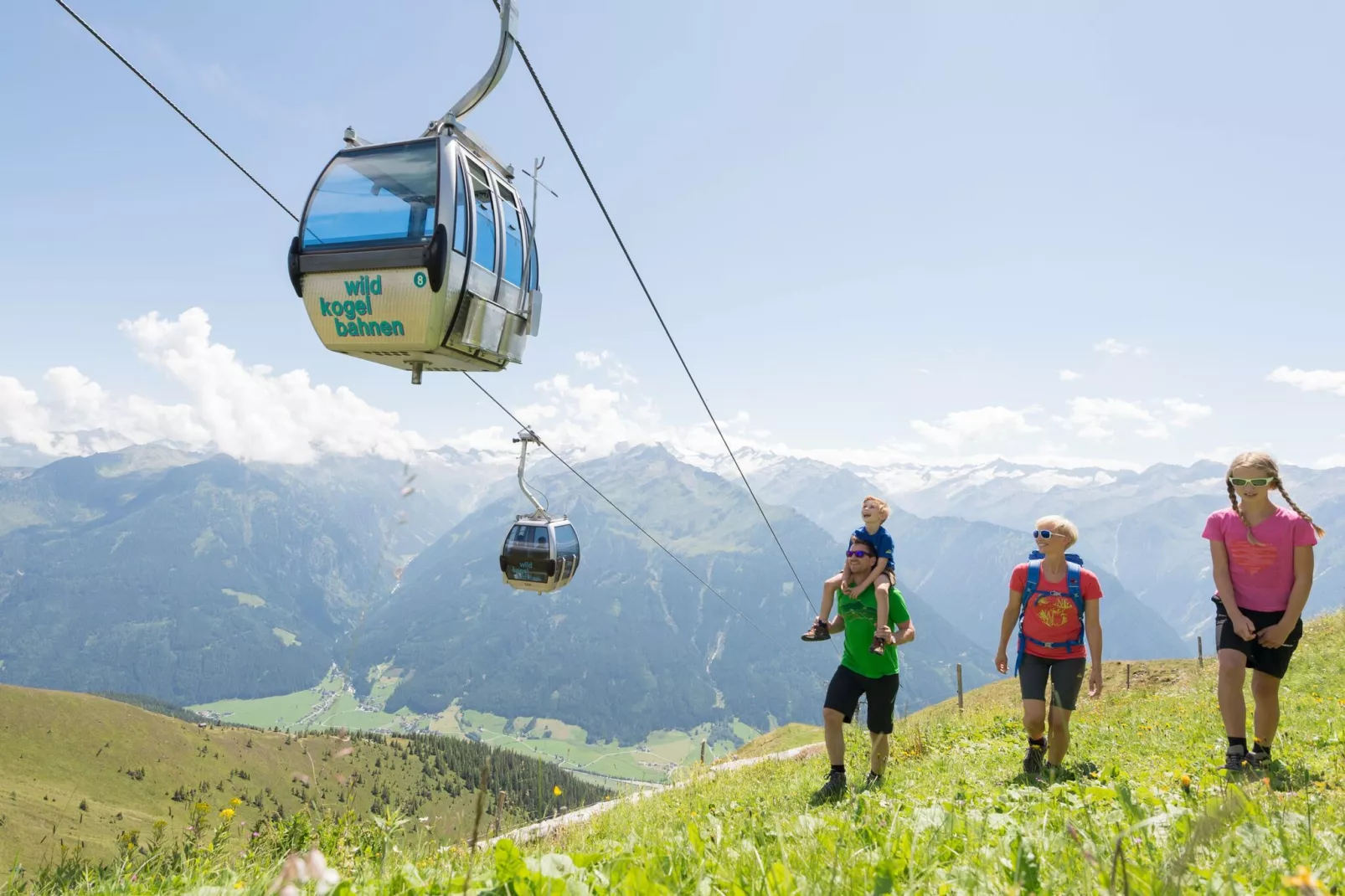 Käferhof Bramberg am Wildkogel-Areas summer 5km