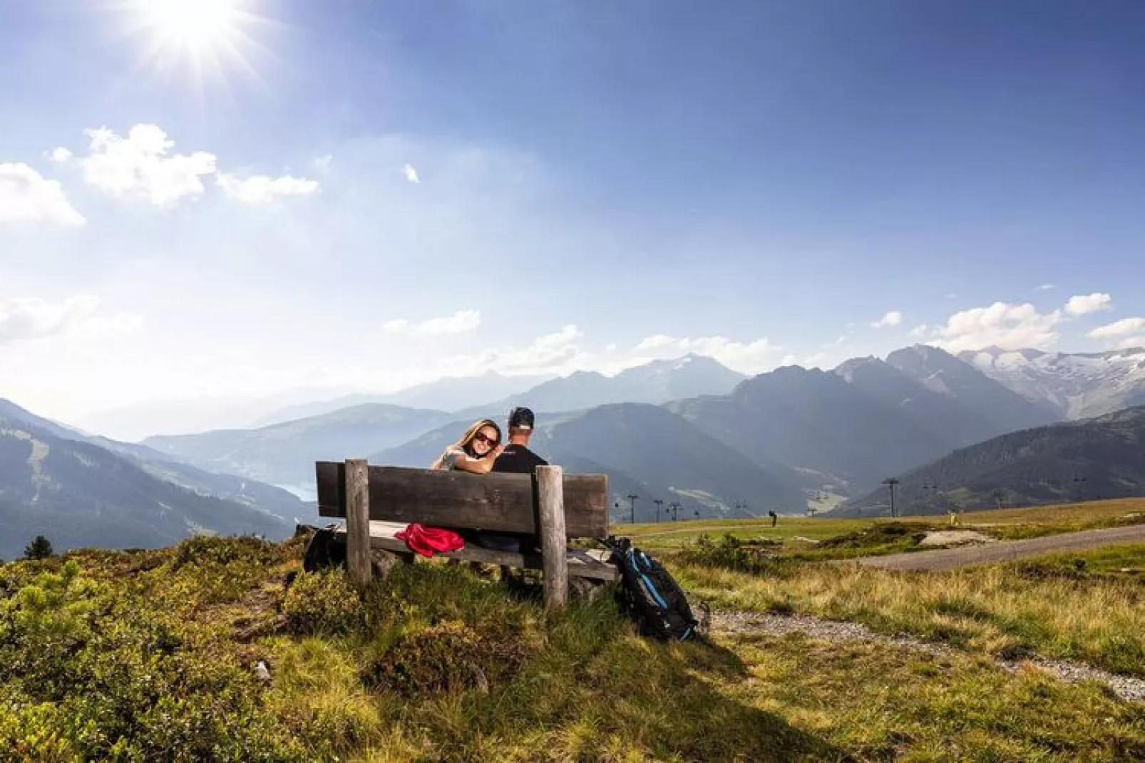 Chalet Wasserfall-View summer