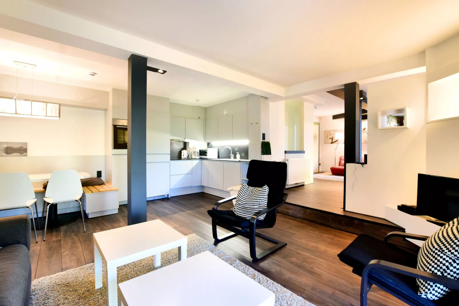 Koetshuis Loft-Living room