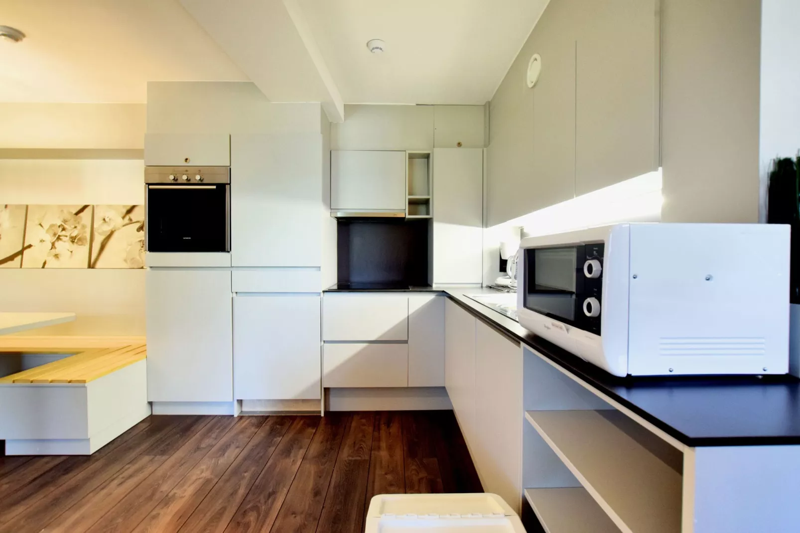 Koetshuis Appartement-Küche