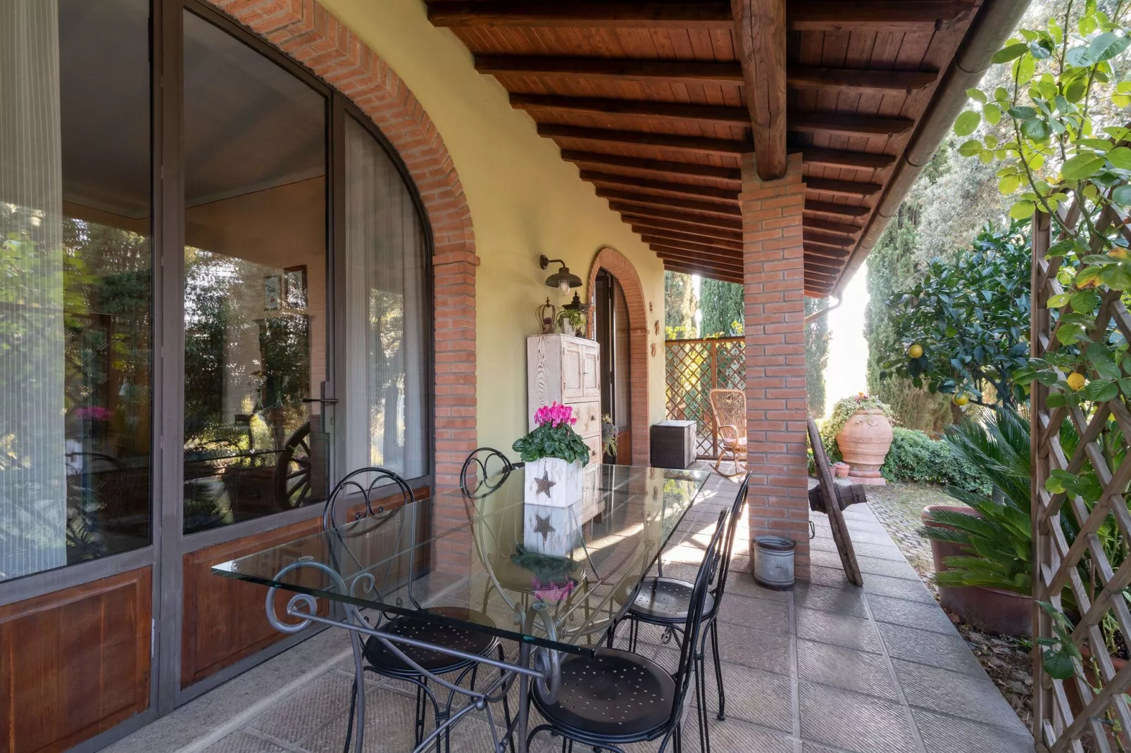 Il Leccio e Le Rose-Terrace balcony