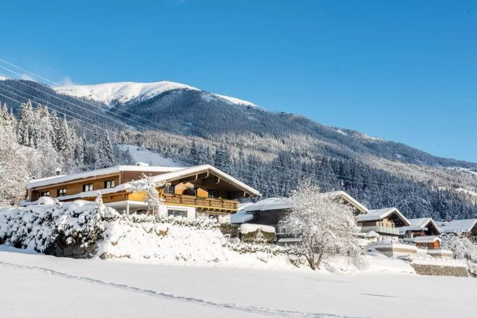 Haus Ferien-Außenbereich Winter