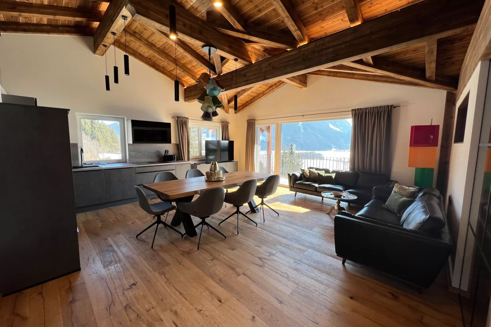 Penthouse Tauernfenster-Living room
