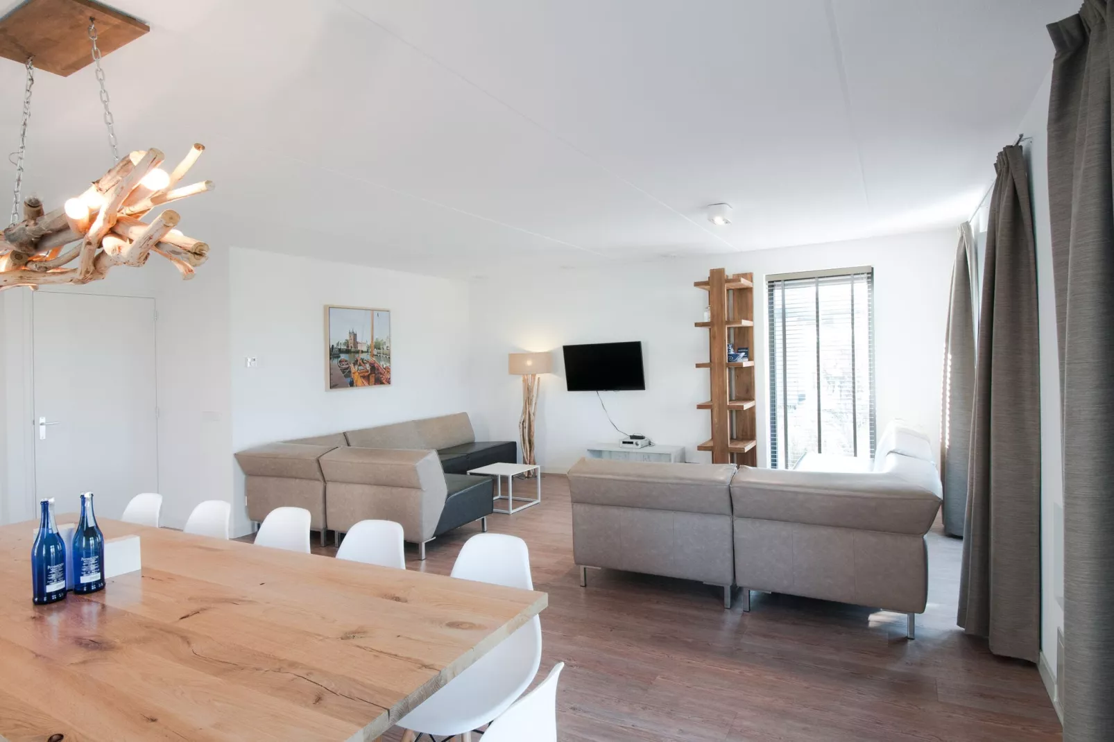 Resort Waterrijk Oesterdam 15-Wohnzimmer
