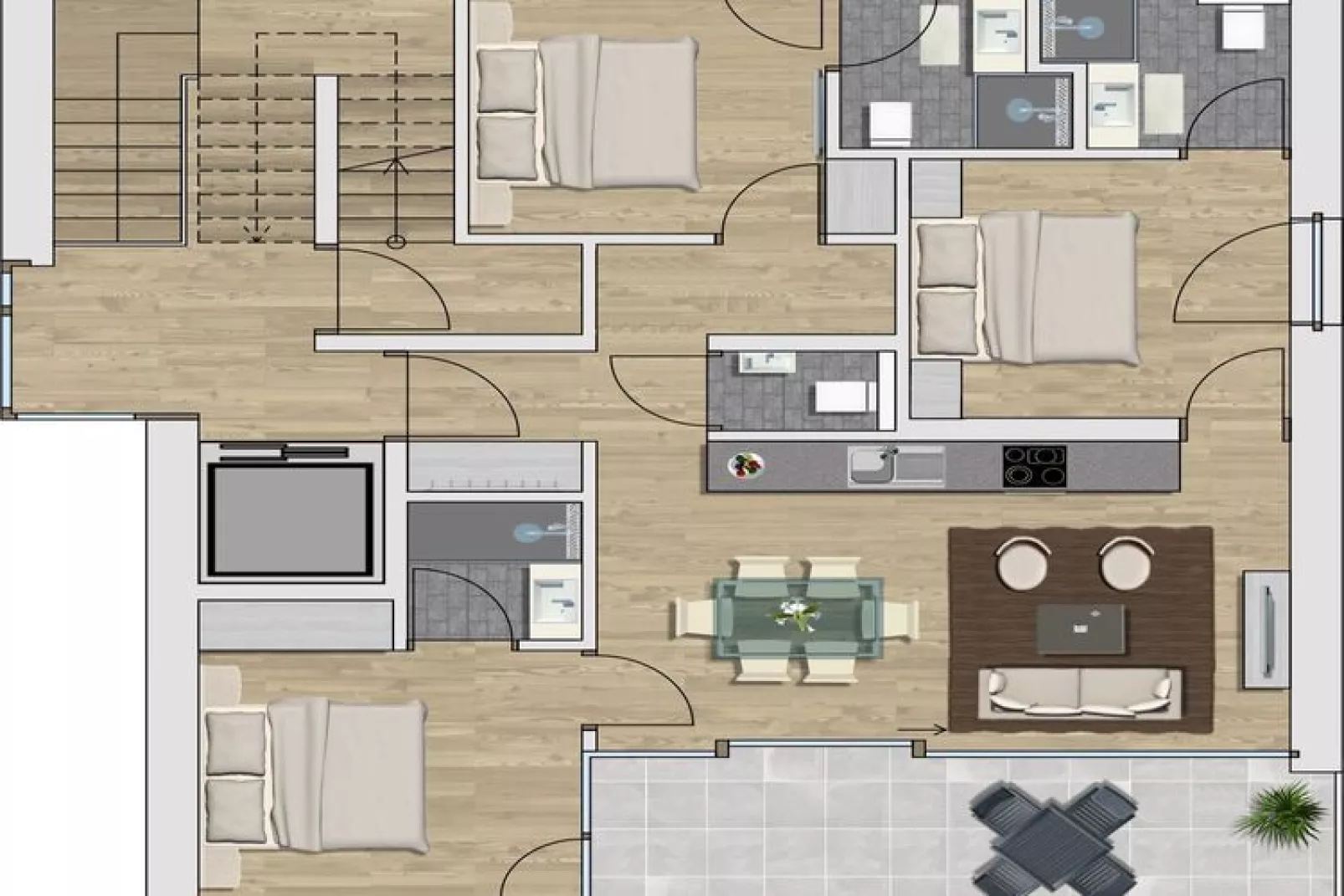 Apartments B-HOME-Floor plan