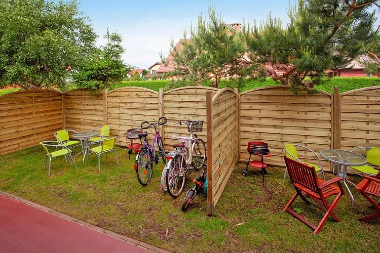Holiday flat Rowy Typ A-Gardens summer