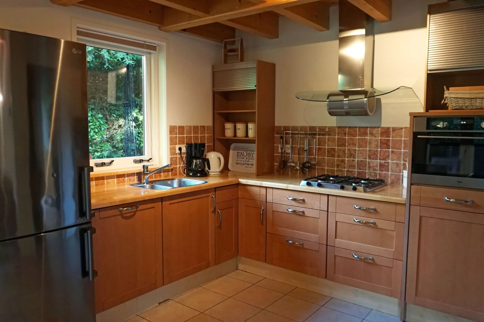 Prachtig vrijstaand huis met tuin op de Veluwe-Kitchen