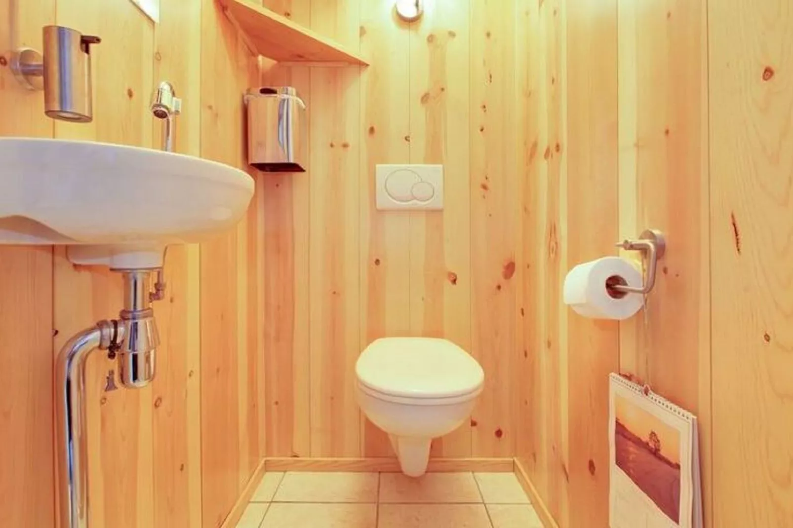 Prachtig vrijstaand huis met tuin op de Veluwe-Bathroom