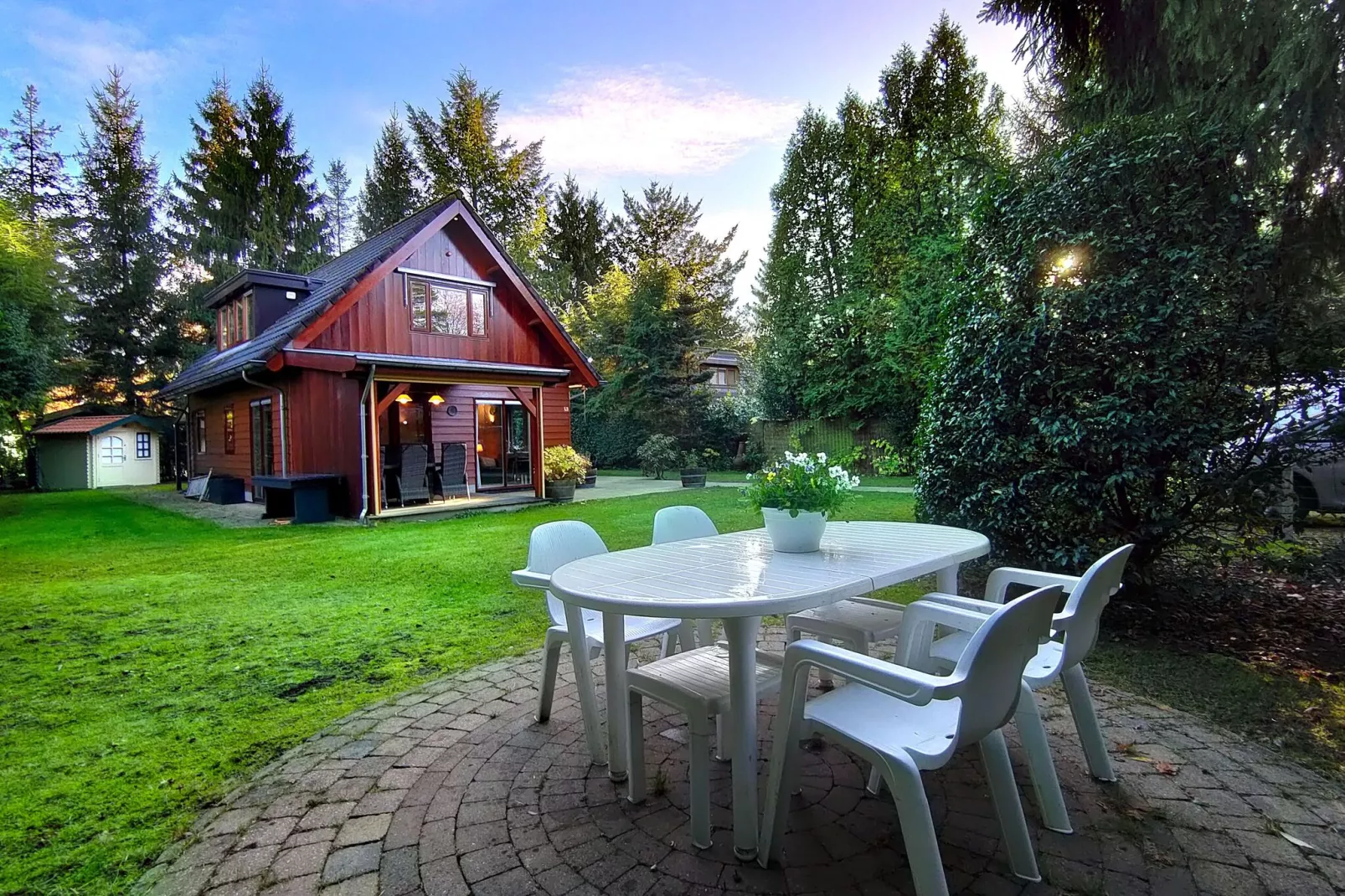 Prachtig vrijstaand huis met tuin op de Veluwe-Terrace balcony
