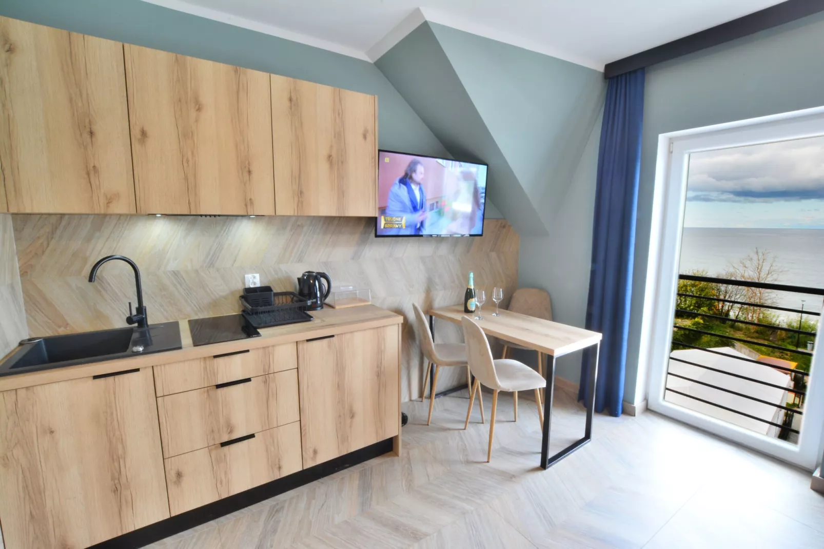Apartament nr 3 3-osobowy 29 m2 Ustronie Morskie-Living room