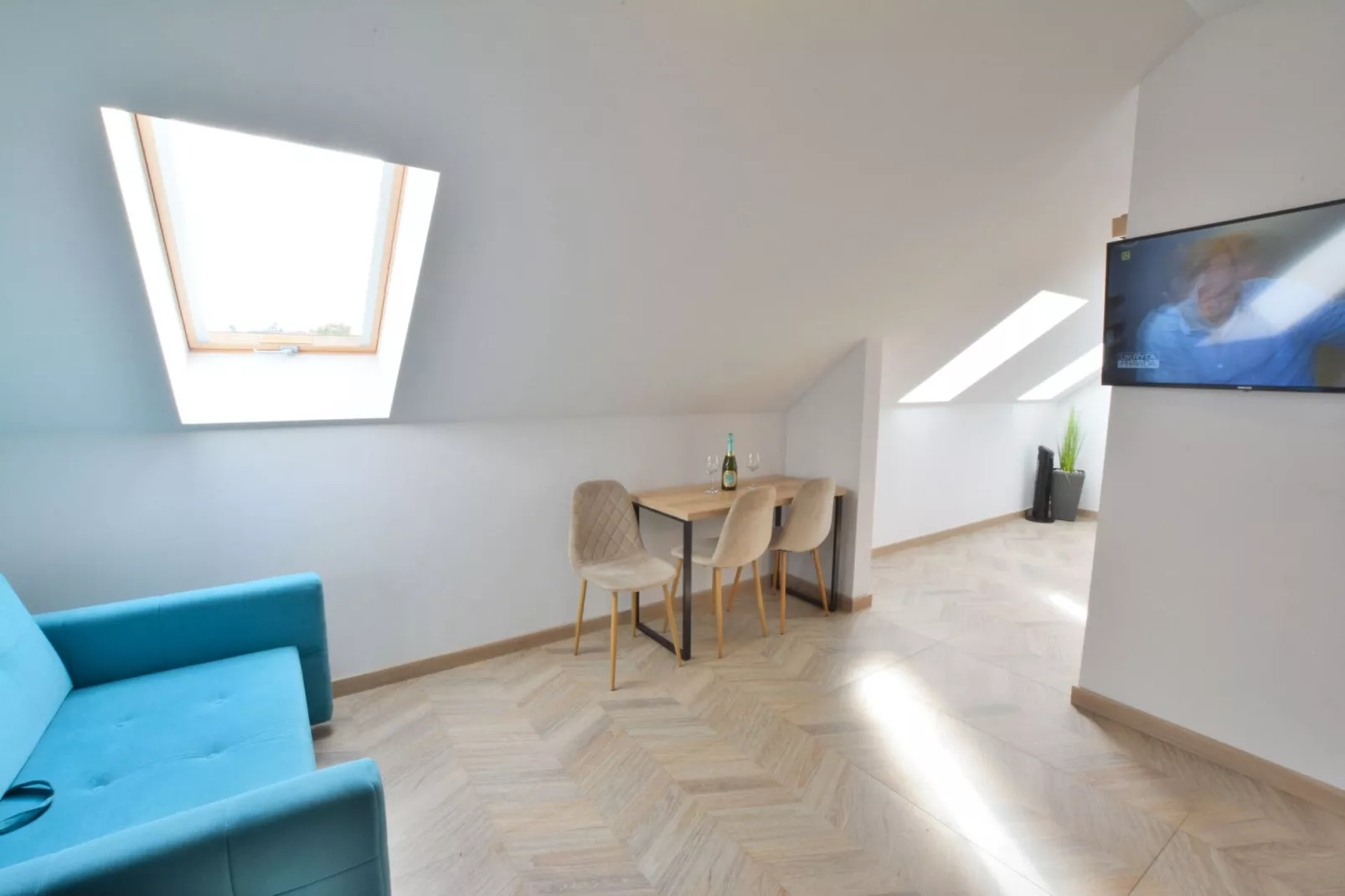 Apartament Nr 5 3-osobowy 25 m2 Ustronie Morskie-Living room